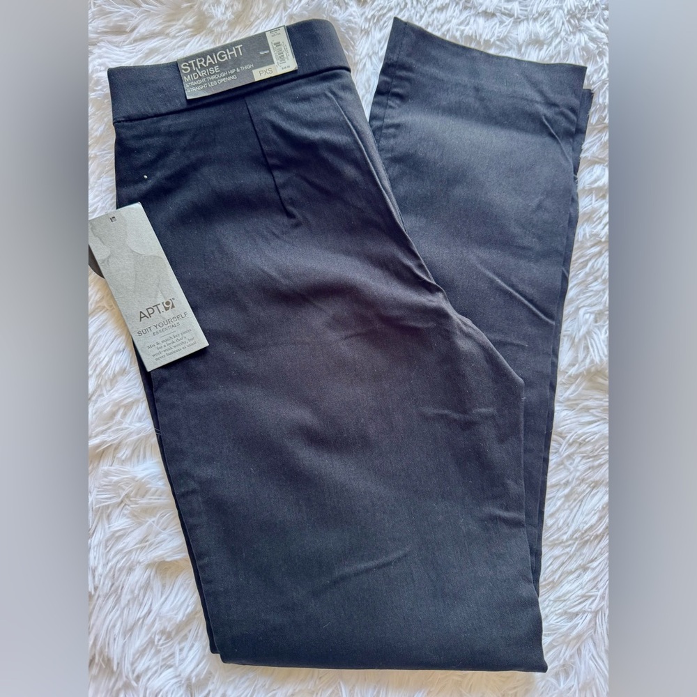 Apt 9 Dress Pants Womens Size PXS Black
